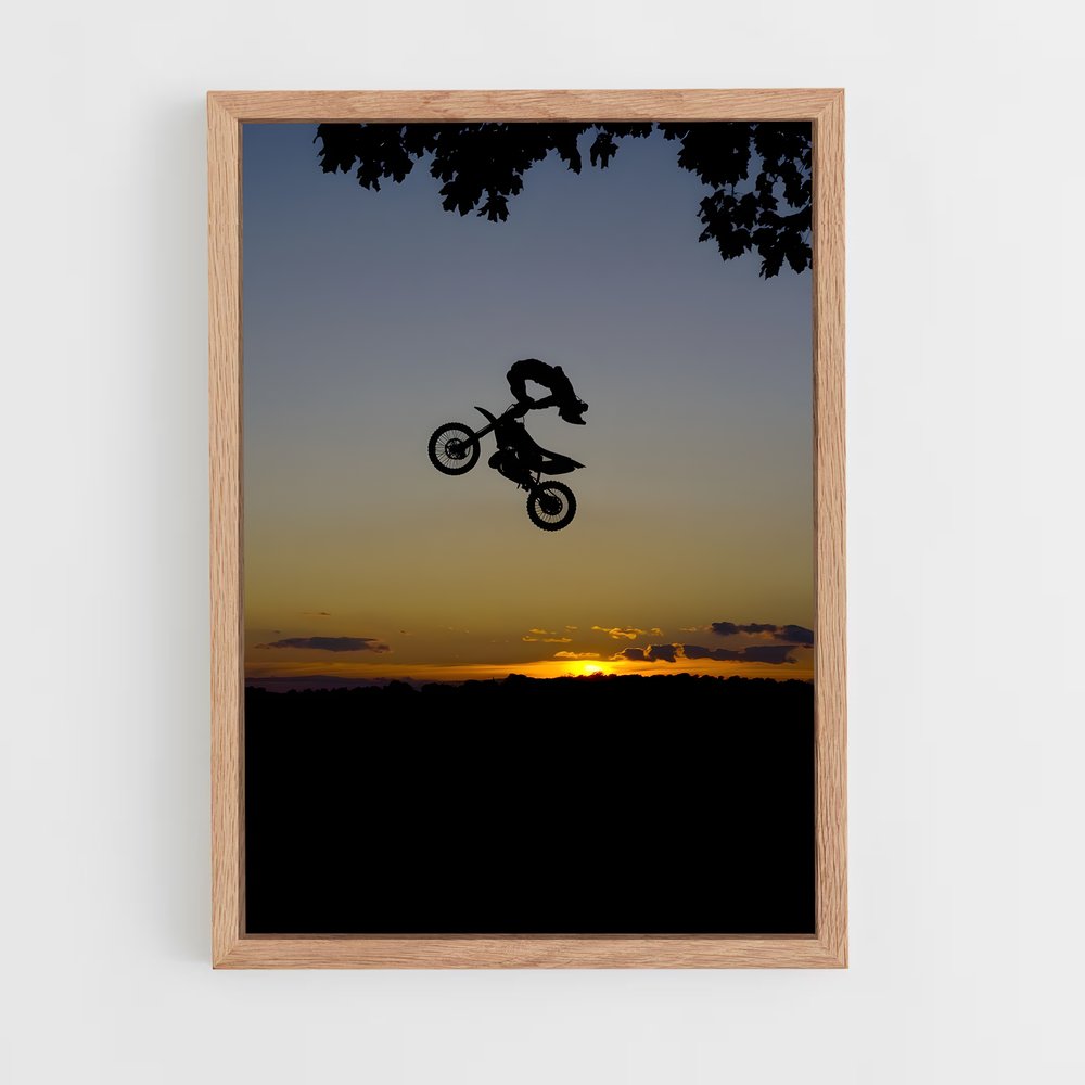 Poster Saut de l'Adrenaline – affiche Motocross freestyle (vue 4)